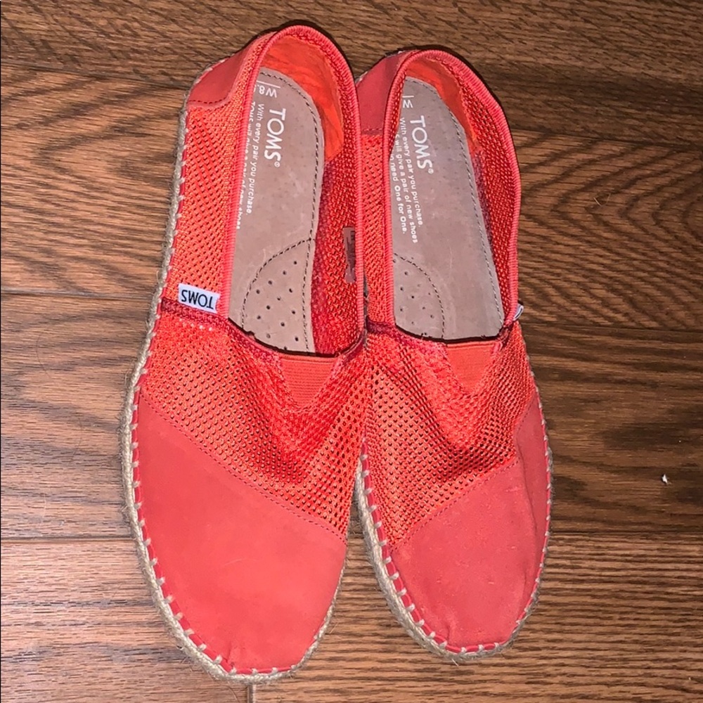Toms canvas flats